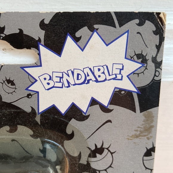 1989 Betty Boop Vintage Bendable by NJ Croce New in Package - Picture 4 of 5